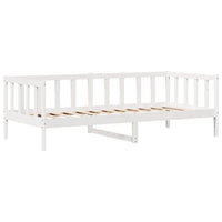 vidaXL Dormeuse con Cassetti Bianco 90x190 cm Legno Massello di Pino
