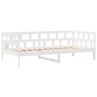 vidaXL Dormeuse con Cassetti Bianco 90x190 cm Legno Massello di Pino