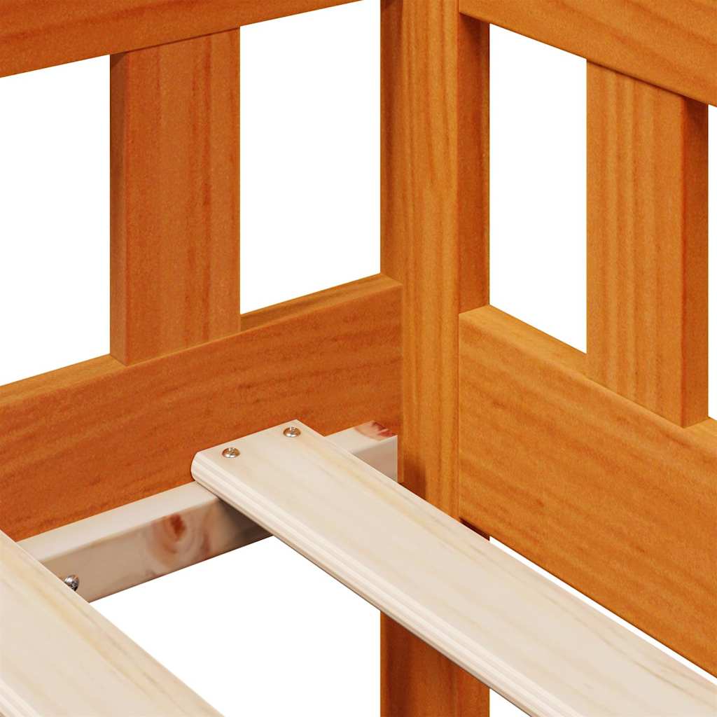 vidaXL Divano Letto con Cassetti senza Materasso 90x200 cm Legno