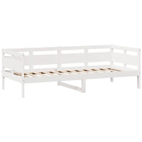 vidaXL Dormeuse con Cassetti Bianco 90x190 cm Legno Massello di Pino
