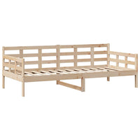 Dormeuse con Cassetti 80x200 cm in Legno Massello di Pino 3302140