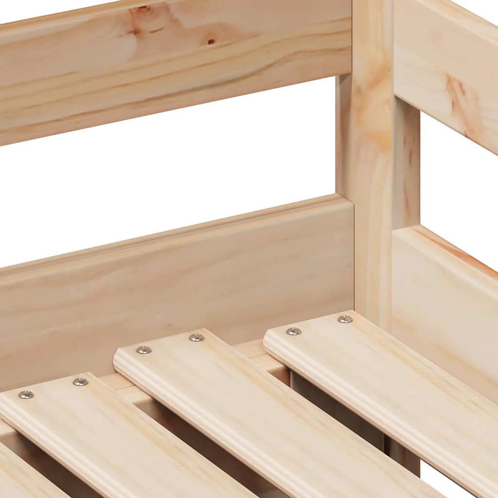 vidaXL Divano Letto Estraibile con Cassetti senza Materasso 90x200 cm