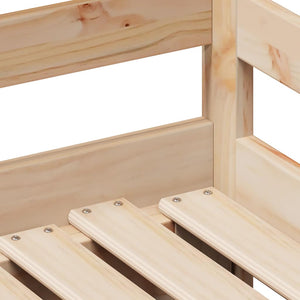 Divano Letto Estraibile con Cassetti senza Materasso 90x200 cm 3302171