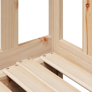 Divano Letto Estraibile con Cassetti senza Materasso 80x200 cm