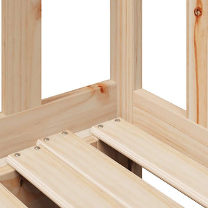 Divano Letto Estraibile con Cassetti senza Materasso 90x200 cm