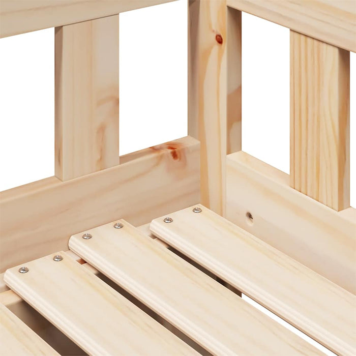 vidaXL Divano Letto Estraibile con Cassetti senza Materasso 90x200 cm