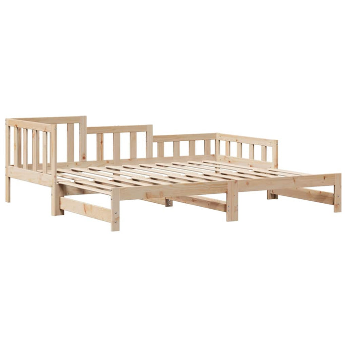 vidaXL Divano Letto Estraibile con Cassetti senza Materasso 90x190 cm