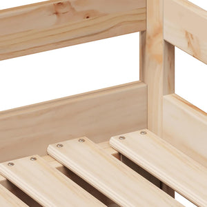 Divano Letto Estraibile con Cassetti senza Materasso 80x200 cm 3302239