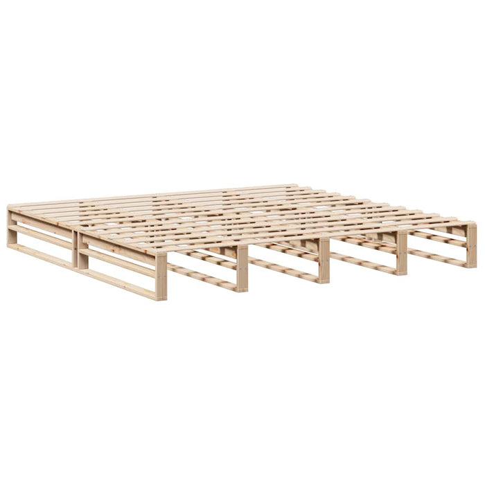 Letto senza Materasso 180x200 cm in Legno Massello di Pino 3302318