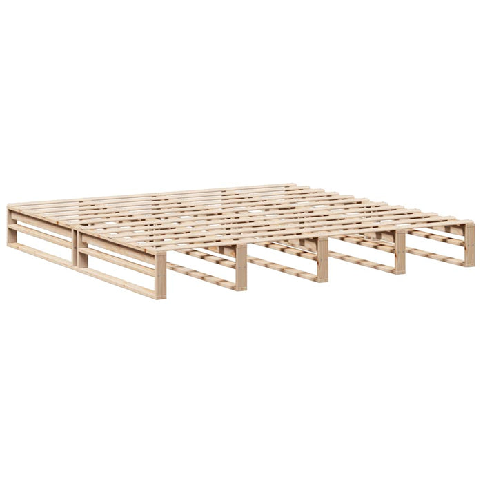 Letto senza Materasso 180x200 cm in Legno Massello di Pino 3302318