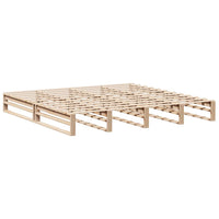 Letto senza Materasso 180x200 cm in Legno Massello di Pino 3302318