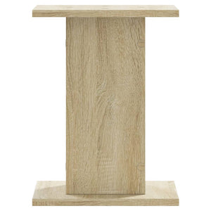 Supporti Altoparlanti 2 pz Rovere 30x30x40 cm in Multistrato 852647