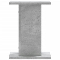 Supporti Altoparlanti 2 pz Grigio 30x30x40 cm Legno Multistrato