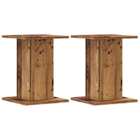 vidaXL Supporti Altoparlanti 2 pz Legno 30x30x40 cm Legno Multistrato