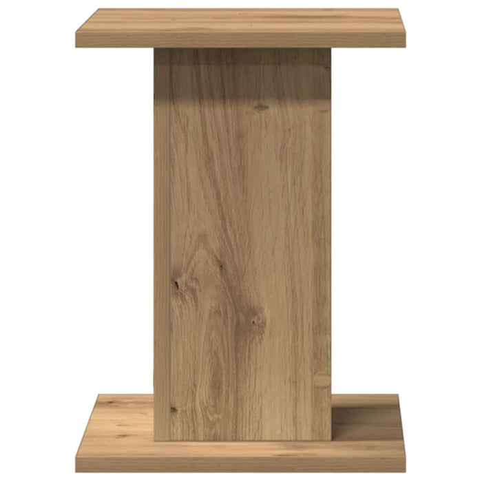 Supporti Altoparlanti 2 pz Rovere 30x30x40 cm in Multistrato 852653