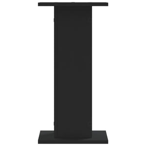 Supporti Altoparlanti 2 pz Neri 30x30x40cm in Legno Multistrato 852655