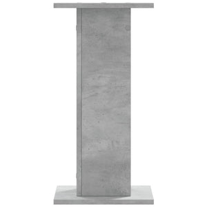 Supporti Altoparlanti 2 pz Grigio 30x30x40 cm Legno Multistrato 852657