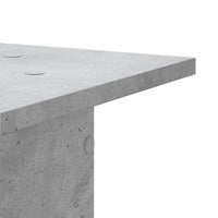 Supporti Altoparlanti 2 pz Grigio 30x30x40 cm Legno Multistrato 852657
