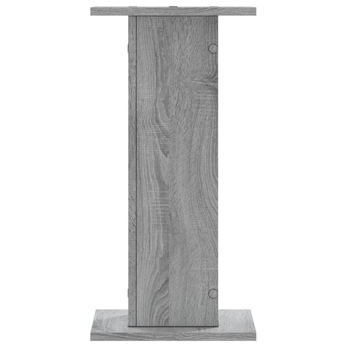 Supporti Altoparlanti 2 pz Grigio 30x30x40 cm in Multistrato 852659