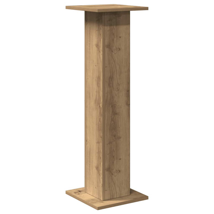 Supporti Altoparlanti 2 pz Rovere 30x30x95 cm in Multistrato 852680