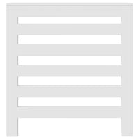 Copertura Termosifone Bianca 78x20x82 cm Legno Multistrato