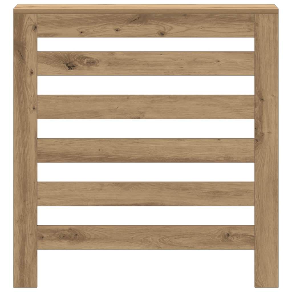 Copertura Termosifone Rovere Artigianale 78x20x82cm in Legno 852689