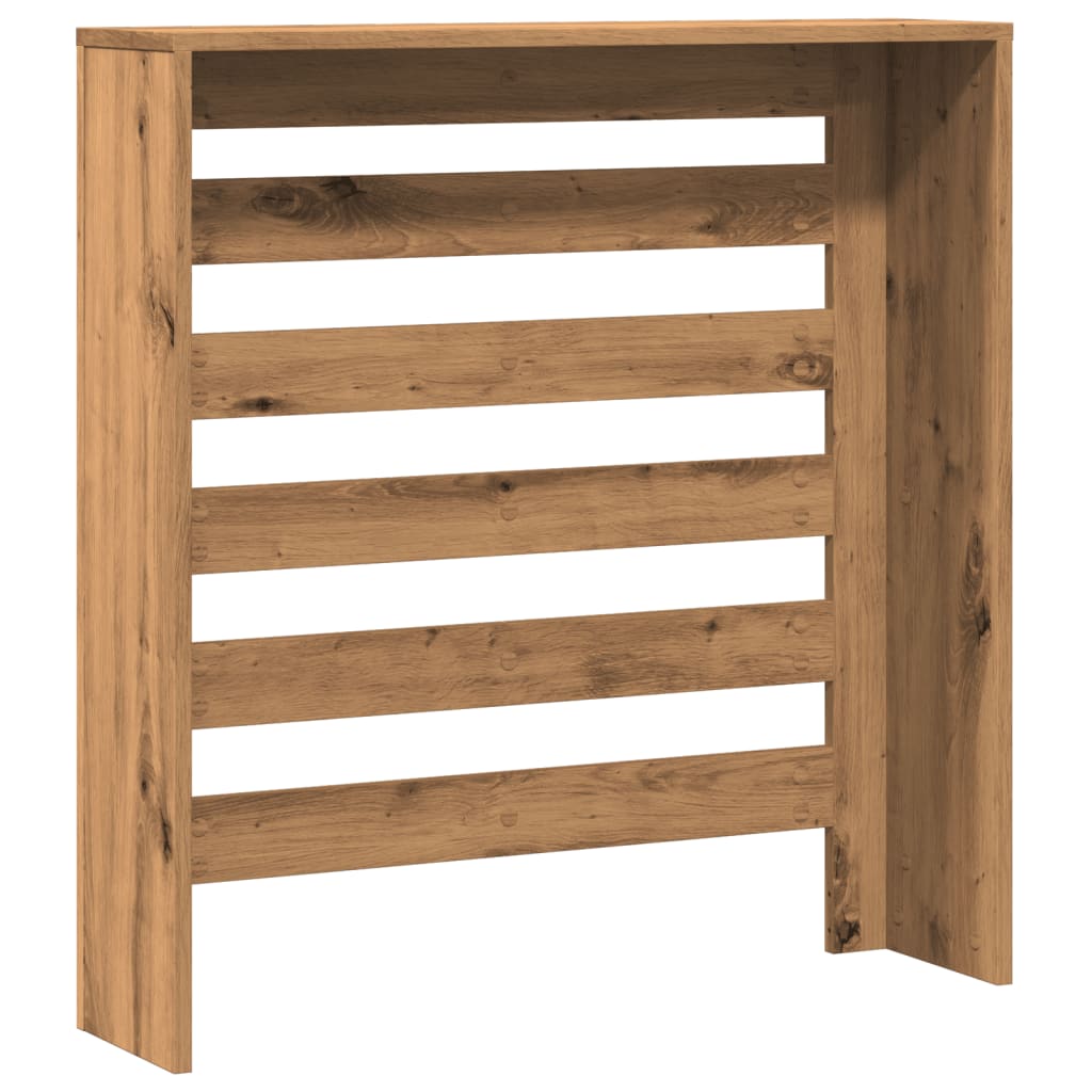 Copertura Termosifone Rovere Artigianale 78x20x82cm in Legno