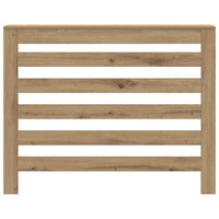 vidaXL Copertura Termosifone Rovere 104x20x82 cm in Legno Multistrato