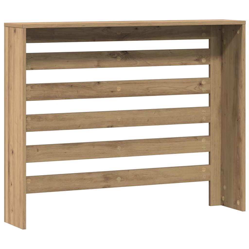 vidaXL Copertura Termosifone Rovere 104x20x82 cm in Legno Multistrato