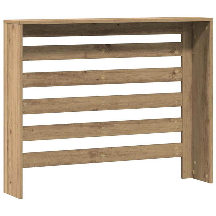 vidaXL Copertura Termosifone Rovere 104x20x82 cm in Legno Multistrato