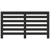 vidaXL Copertura Termosifone Nera 149x20x82 cm Legno Multistrato
