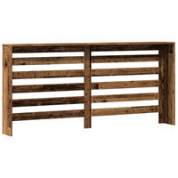 vidaXL Copertura Termosifone Legno Antico 175x20x82 cm in Multistrato