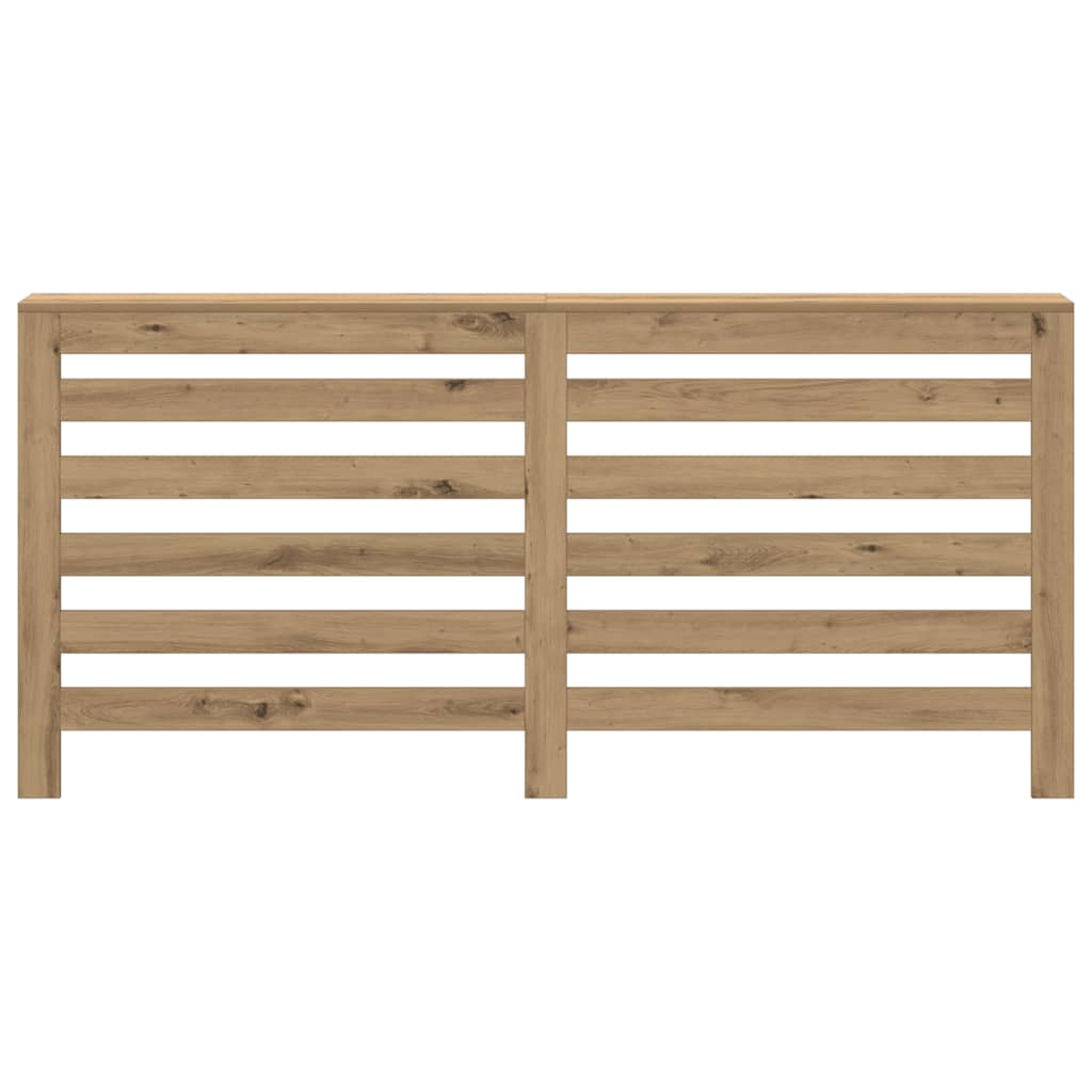 vidaXL Copertura Termosifone Rovere 175x20x82 cm in Legno Multistrato