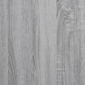 vidaXL Copertura Termosifone Grigio Sonoma 205x21,5x83,5cm Multistrato