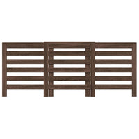vidaXL Copertura Termosifone Rovere Marrone 205x21,5x83,5 Multistrato