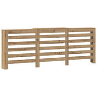 Copertura Termosifone Rovere Artigianale 205x21,5x83,5 cm Legno 852725