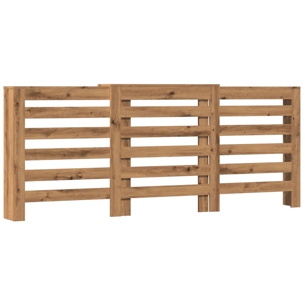 Copertura Termosifone Rovere Artigianale 205x21,5x83,5 cm Legno