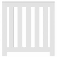 Copertura Termosifone Bianca 78x20x82 cm Legno Multistrato 852726