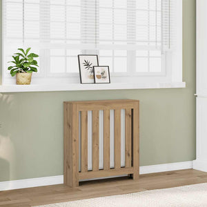 Copertura Termosifone Rovere Artigianale 78x20x82cm in Legno 852734