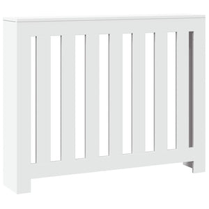 Copertura Termosifone Bianca 104x20x82 cm in Legno Multistrato 852735