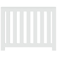 Copertura Termosifone Bianca 104x20x82 cm in Legno Multistrato 852735