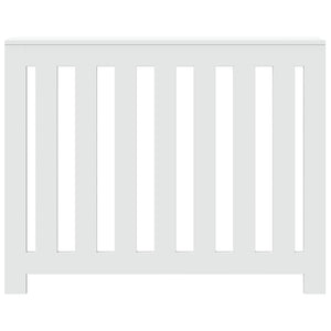 vidaXL Copertura Termosifone Bianca 104x20x82 cm in Legno Multistrato