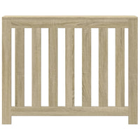 vidaXL Copertura Termosifone Rovere Sonoma 104x20x82 Legno Multistrato