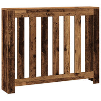 vidaXL Copertura Termosifone Legno Antico 104x20x82 Legno Multistrato