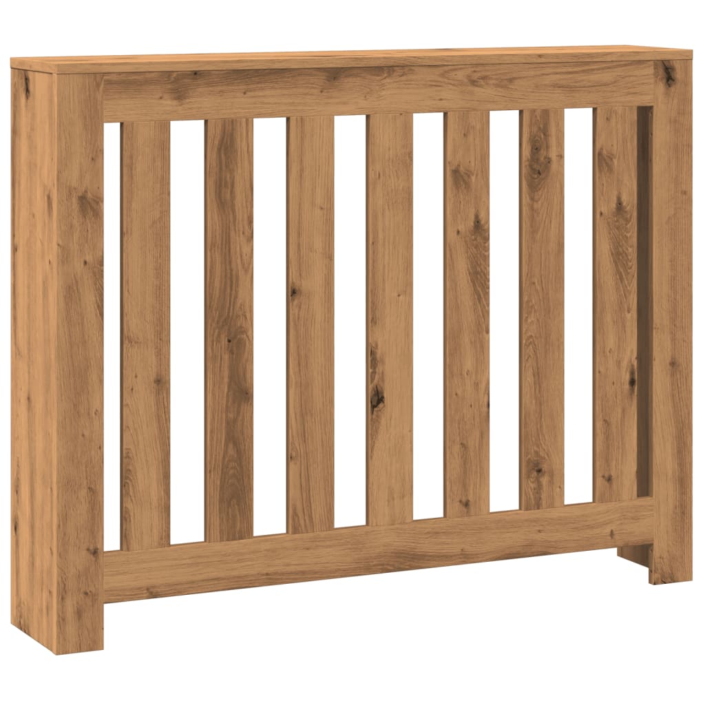 vidaXL Copertura Termosifone Rovere 104x20x82 cm in Legno Multistrato