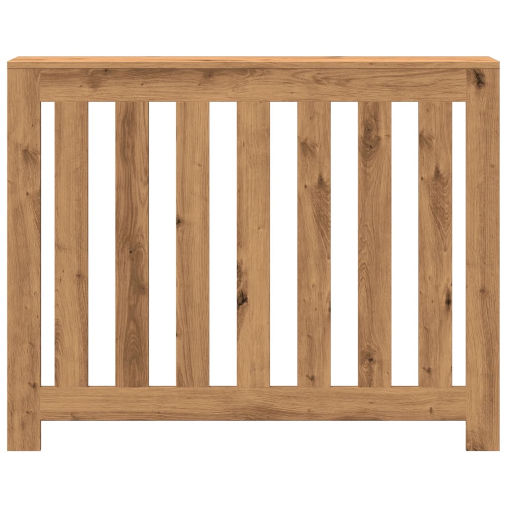 vidaXL Copertura Termosifone Rovere 104x20x82 cm in Legno Multistrato