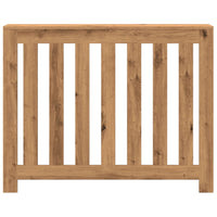 vidaXL Copertura Termosifone Rovere 104x20x82 cm in Legno Multistrato