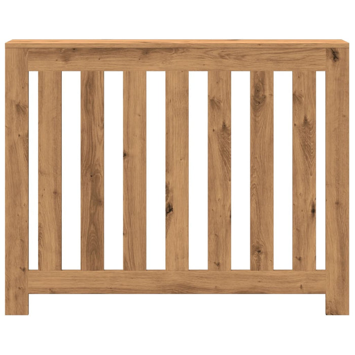 vidaXL Copertura Termosifone Rovere 104x20x82 cm in Legno Multistrato