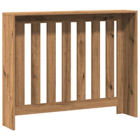 vidaXL Copertura Termosifone Rovere 104x20x82 cm in Legno Multistrato