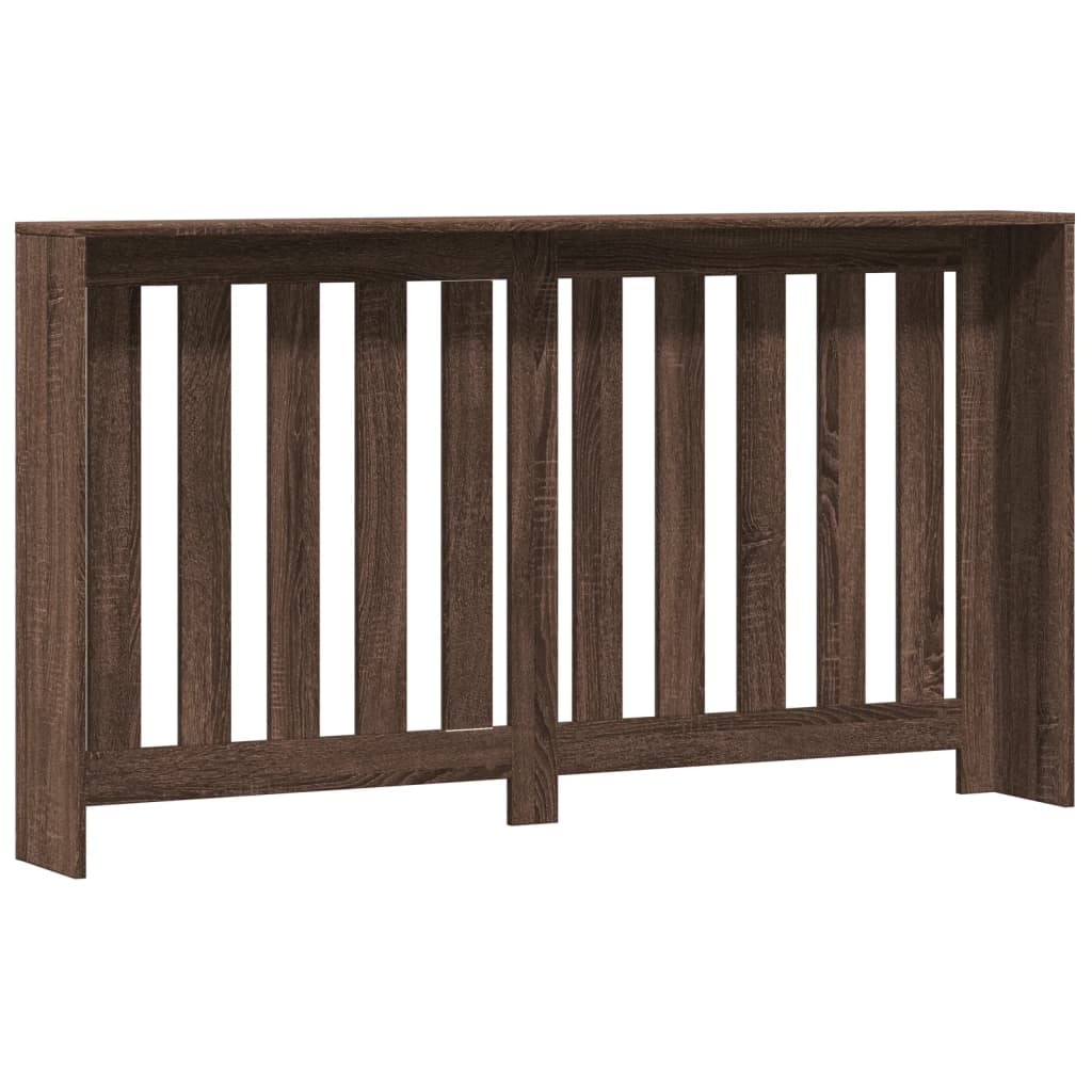 Copertura Termosifone Rovere Marrone 149x20x82cm in Multistrato